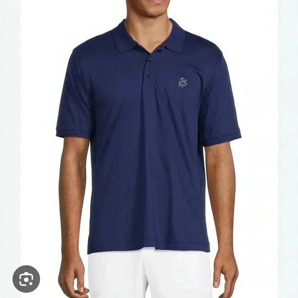 Robert Graham navy classic fit  polo shirt sz 2XL - Picture 5 of 7